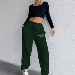 TABADTOD Women Striped Relaxed Loose Fit Easy Wash Trousers-picture-34