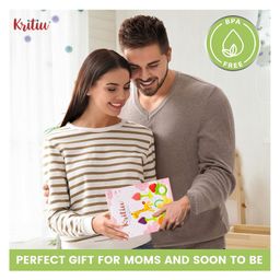 Kritiu Baby Silicone Fruit & Giraffe Shape Teether Combo Pack Of 6 - Multicolor image 2