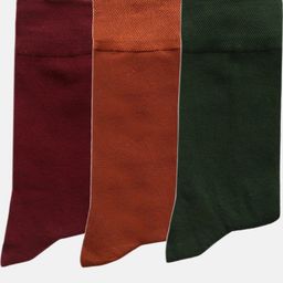 N2S NEXT2SKIN Men Pack Of 3 Calf-Length Socks-image-23