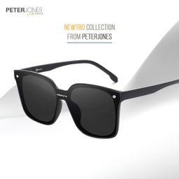 Peter Jones Eyewear Unisex Oversized Sunglasses with Polarised Lens image 2