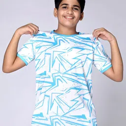 UMILDO Boys Graphic Printed Round Neck Polyester Tshirt-picture-9