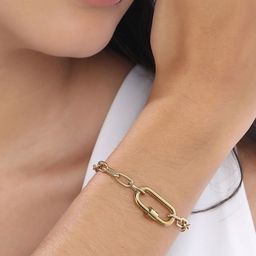 SOHI Gold-Plated Link Bracelet-picture-2