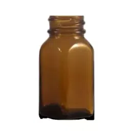 Tarson 585224 Amber High-Density Polyethylene 500 ml Wide Mouth Bottle-36