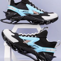 Atom Men's Spring Edge Alpha 2 Black Running Shoes image 1