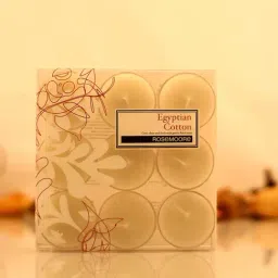 Rosemoore Scented Egyptian Cotton Tea Lights - 9 Piece-image-7