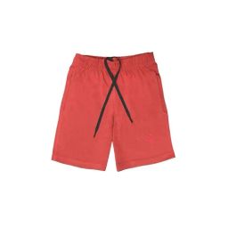 Chimprala Kids Peach Solid Shorts-image-96