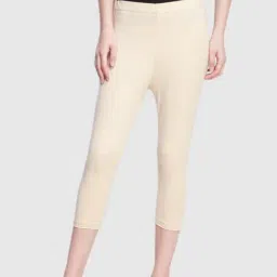 Dollar Missy Beige Skinny Fit Capris-image-94