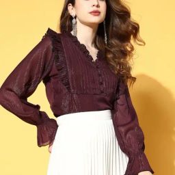 Melon by PlusS Wine Textured Top-image-18