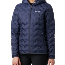 Columbia Navy Full Sleeve Delta Ridge Down Puffer Jacket-image-4