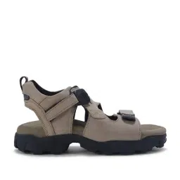 Woodland Men's Grey Floater Sandals-image-24