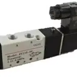 Techno F52101 1/8 inch 5/2 Way Single Coil Solenoid Valve-45