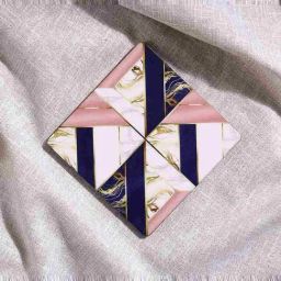 Wonderchef Casablanca Marble Mosaic Coaster-image-2