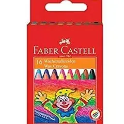 Faber-Castell Wax Crayon Set.- 75Mm - 16 Colours Pack 5-picture-16
