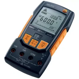 TESTO DIGITAL MULTIMETER, 10A, 600V, 6000COUNT, 0590 7602-96
