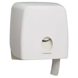 Kimberly-Clark Aquarius Jumbo Toilet Roll Dispenser 70260 - 1 X White JRT Toilet Roll Dispenser-image-73