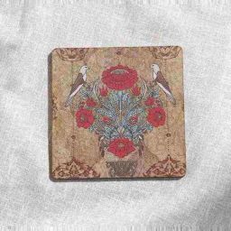 Wonderchef Casablanca Damask Motif Coaster-21