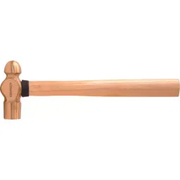 Kennedy-Pro 2.1/2lb Non-sparking Wood Handle Ball Pein Hammer KEN5753065K-image-61