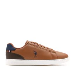 U.S. Polo Assn. Men's Tan Casual Sneakers-image-34