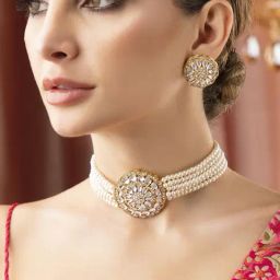 Rubans Gold-Tone Plated Set for Women-picture-22