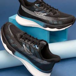 Red Tape Men's Urban Kicks Black Running Shoes-image-73