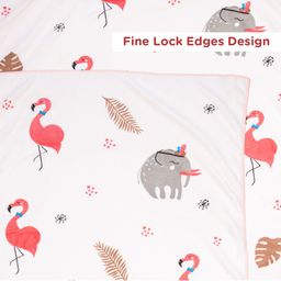 MeeMee Kids Pink 350 GSM Cotton Bath Towel image 3
