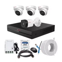 CP PLUS CCTV Combo Kit 2.4 MP Indoor & Outdoor with 4 Channel DVR, 1 Bullet 3 Dome Camera, 4 Channel SMPS, 70 m Cable, 2TB HDD & Connectors-image-95