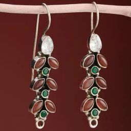Fabindia Silver Dangler Earrings-image-21