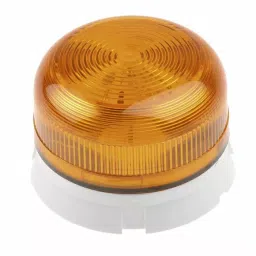 Klaxon Flashguard QBS Series Amber Flashing Beacon, 12 V DC, 24 V DC, Surface Mount, Xenon Bulb, QBS-0043-picture-41