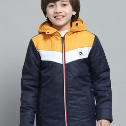 Monte Carlo Boys Printed Navy Blue Hooded Neck Full Sleeve Jacket-picture-22