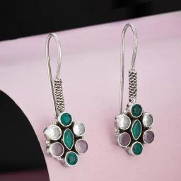 Fabindia Silver Dangler Earrings-image-56