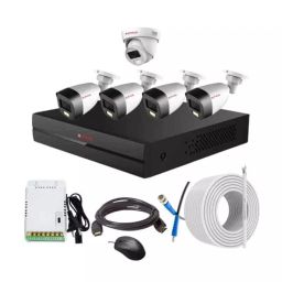 CP PLUS CCTV Combo Kit 2.4 MP Full Colour HD Audio Indoor & Outdoor with 8 Channel DVR, 4 Bullet 1 Dome Camera, 8 Channel SMPS, 70 m Copper Cable & Connectors-image-66