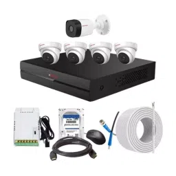 CP PLUS CCTV Combo Kit 2.4 MP Indoor & Outdoor with 8 Channel DVR, 1 Bullet 4 Dome Camera, 8 Channel SMPS, 70 m Cable, 2TB HDD & Connectors-image-90