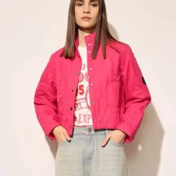 Only Pink Regular Fit Jacket-image-53
