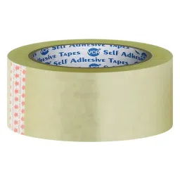 VCR 65 m x 36 mm Biaxially Oriented Polypropylene Self Adhesive Transparent Cello Tape, 16 Rolls Per Pack-picture-10