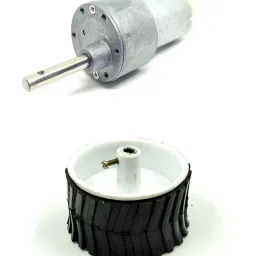 Invento 12v 10 Kg-cm 100 RPM Side Shaft High Torque Geared DC Motor-image-64
