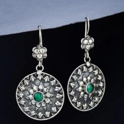 Fabindia Silver Dangler Earrings-image-63