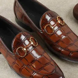 Metro Men's Tan Casual Loafers-picture-32