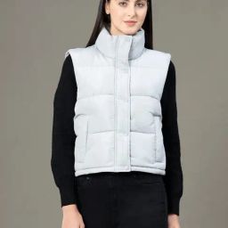 Red Tape Mint Grey Polyester Solid Jacket-image-75