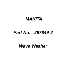 Makita Wave Washer 10 for RBC411U, Part No 267849-3-48