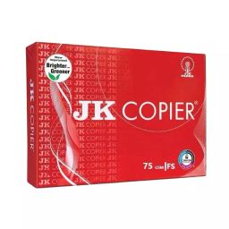 JK Copier Paper Copier FS Size 75 GSM 1 Ream 500 Sheets (Pack of 10)-9