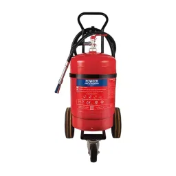 Ceasefire Wheeled Extinguisher ABC Powder MAP 50 100 Kg Stored Pressure Red, CF-000810-43