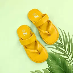 THE MADRAS TRUNK Kids Open Toe Flats-image-72