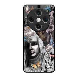 QRIOH Quirky Printed Oppo Find X8 Pro Glass Back Case Mobile Accessories-picture-12