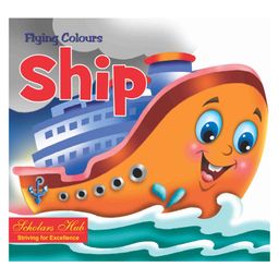 Flying Colours Ship Cut Out Board Book  - English-27