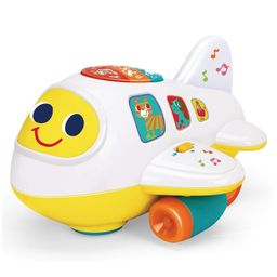 AKN TOYS Bump n Go Toddler Learning Toy to Develop Beginning Counting and ABC Skills Ideal Toy Plane (Color May Vary)-12