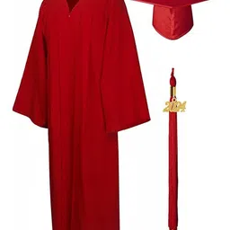 RAJ FANCY DRESSES Full Sleeves Convocation Theme Costume Set - Red-picture-38