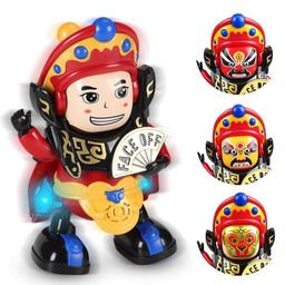 AKN TOYS Electric Face Changing Robot Toy Face-Changing Robot Toy 4 Different Facial Fine Workmanship Exercise for Children(color and design may vary ) image 2