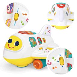 AKN TOYS Bump n Go Toddler Learning Toy to Develop Beginning Counting and ABC Skills Ideal Toy Plane (Color May Vary) image 5