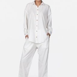Llajja Shirt Collor Neck Shirt With Trousers Co-Ords-image-100