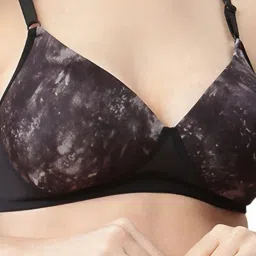 Cukoo Multicolor Printed Full Coverage Non-Wired Bra - Pack of 2 image 5